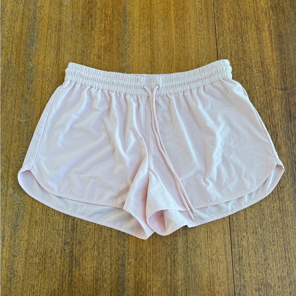 TNA Pink Athletic Shorts Elastic Waist